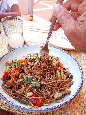 Muito agradável, muitos sabores deliciosos. Atendimento descontraído de 1ª, simpatia. at Aloha Cafe in Sesimbra