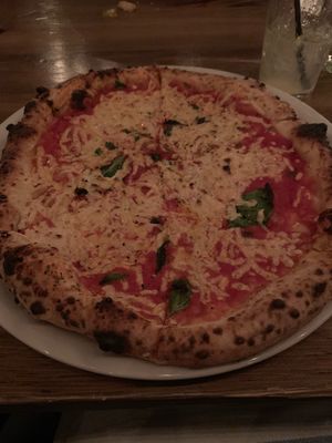 Vegan cheese pizza  at Pizza Porta in Philadelphia