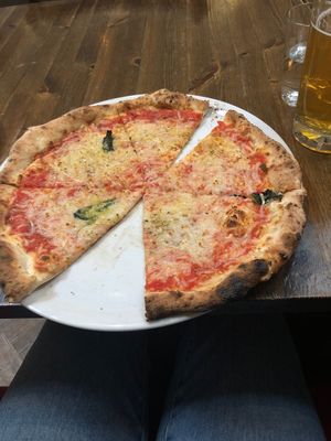 Vegan pizza at Pizza Porta in Philadelphia