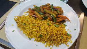 Vegetable Wok at Amico Bio - Spartacus Arena in Santa Maria Capua Vetere