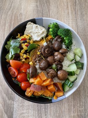 Mushroom bowl   at Hunters Harvest in Seddon