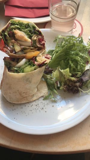 Veggie wrap  at Luise in Leipzig