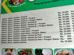  at Bakmie Jamur in Jakarta