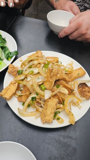 Salt n pepper tofu at Chinese Noodle House in Haymarket