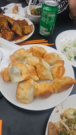 Eggplant dumplings at Chinese Noodle House in Haymarket