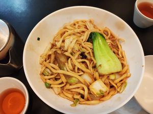 Hand pulled noodles at Chinese Noodle House in Haymarket