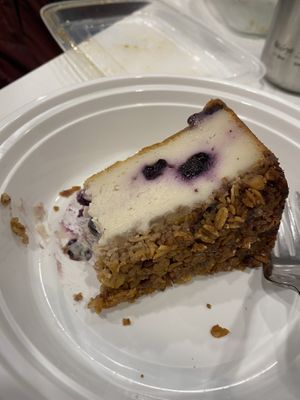 Amazing cheesecake!   at Amituofo Vegan Cuisine in Brooklyn