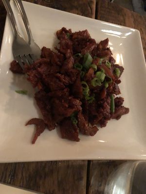 A6 barbecue roast pork   at Amituofo Vegan Cuisine in Brooklyn