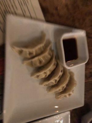 A2 vegetarian dumpling  at Amituofo Vegan Cuisine in Brooklyn