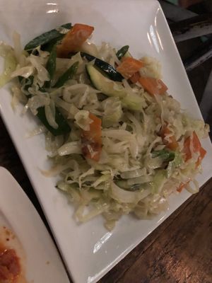 炒高麗菜  at Amituofo Vegan Cuisine in Brooklyn