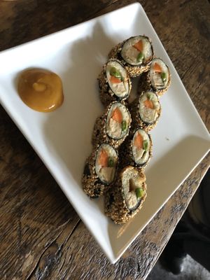 A11 sesame roll   at Amituofo Vegan Cuisine in Brooklyn