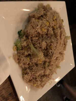 R6 traditional fried rice   at Amituofo Vegan Cuisine in Brooklyn