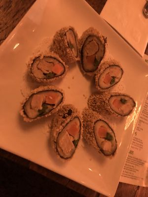 A11 sesame roll   at Amituofo Vegan Cuisine in Brooklyn