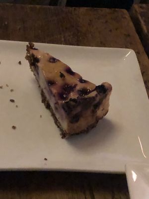 D1 blueberry cheesecake   at Amituofo Vegan Cuisine in Brooklyn