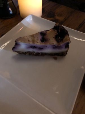 D1 blueberry cheesecake   at Amituofo Vegan Cuisine in Brooklyn