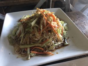 Cold noodle Dan Dan style    at Amituofo Vegan Cuisine in Brooklyn