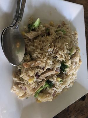 R6 traditional fried rice   at Amituofo Vegan Cuisine in Brooklyn