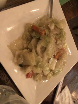 炒高麗菜  at Amituofo Vegan Cuisine in Brooklyn