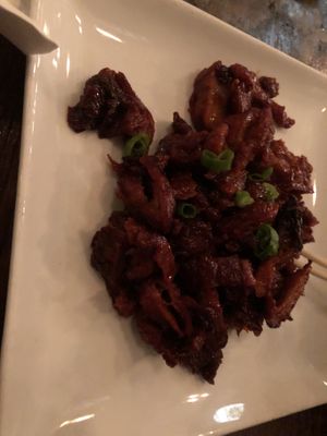 A6 barbeque “roasted pork”   at Amituofo Vegan Cuisine in Brooklyn