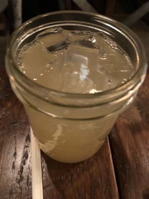 Fresh squeezed lemonade   at Amituofo Vegan Cuisine in Brooklyn
