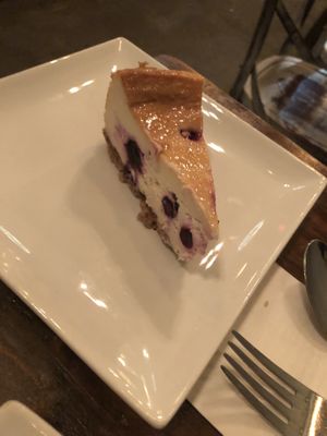 D1 blueberry cheesecake   at Amituofo Vegan Cuisine in Brooklyn