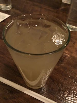 Fresh squeezed lemonade   at Amituofo Vegan Cuisine in Brooklyn