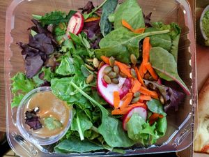 Small salad $4! Best deal on a salad ever! Large party salad only $18 at Dimond Slice Pizza in Oakland