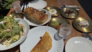 Big Fukacha  at Meshek Barzilay Deli in Tel Aviv