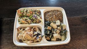 46 shekel lunch at Meshek Barzilay Deli in Tel Aviv