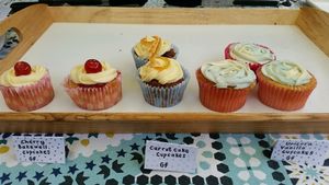 more cakes at The Lazy Leek in Cardiff