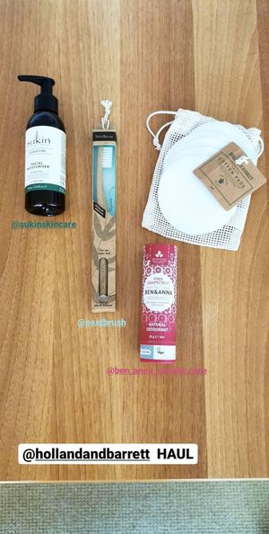 Selection of products at Holland & Barrett in Oostende