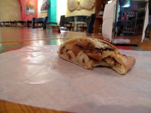 the most delicious apple strudel I've ever eaten (sorry I forgot to snap the pic before) at La Raccolta in Florence