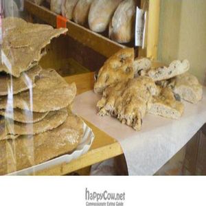 La Raccolta bread case. at La Raccolta in Florence