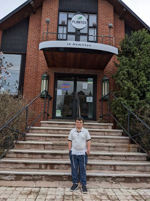 Birthday lunch at Planted Hamilton 🥳👍🌱💚 at Planted in Hamilton in Hamilton