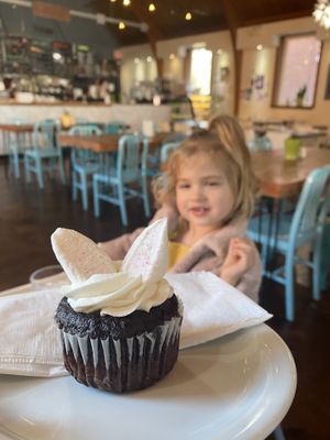 Easter bunny cupcake   at Planted in Hamilton in Hamilton