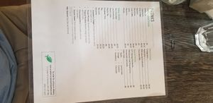 Drink menu at Planted in Hamilton in Hamilton