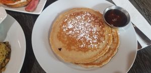 Fluffy pancakes! at Planted in Hamilton in Hamilton