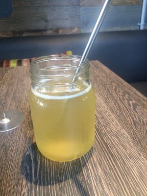 Reusable straws and booch on tap. Doesn’t get better than that! at Planted in Hamilton in Hamilton