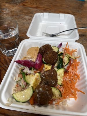 Falafel Bowl here is amazing  at Planted in Hamilton in Hamilton