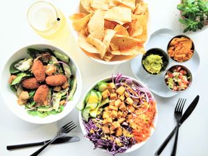 Loaded Salads at Planted in Hamilton in Hamilton