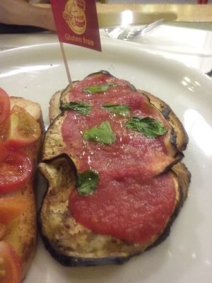 brusccheta at Il Secchio e l'Olivaro in Rome