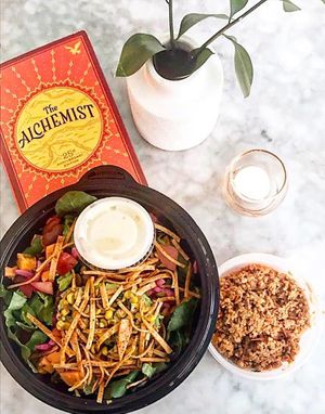 Vegan Taco Salad at Local Foods - Downtown in Houston