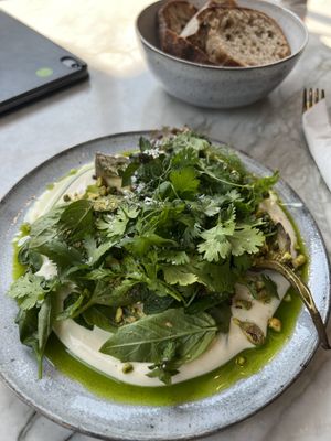 Vegan Labneh   at Zaczyn in Krakow