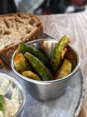 Pickled cucumber  at Zaczyn in Krakow