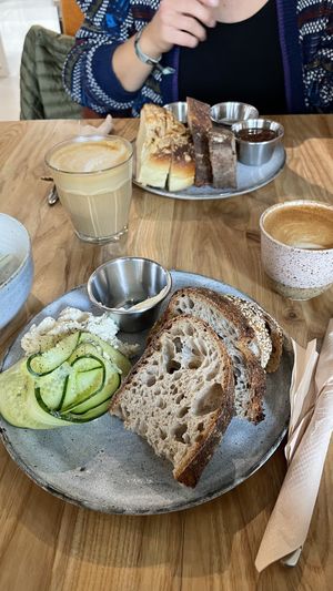 Vegan breakfast   at Zaczyn in Krakow