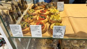 Potato roll  at Zaczyn in Krakow