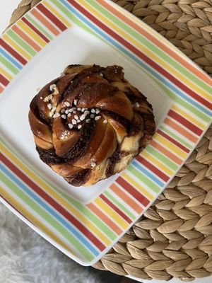 Cinnamon roll   at Zaczyn in Krakow
