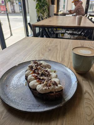 sourdough with whipped 'ricotta' at Zaczyn in Krakow