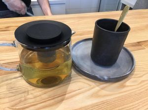 green tea at Zaczyn in Krakow