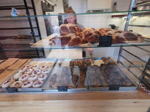 Pastries on display at Zaczyn in Krakow